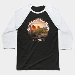 Garden of the gods, Illinois Baseball T-Shirt